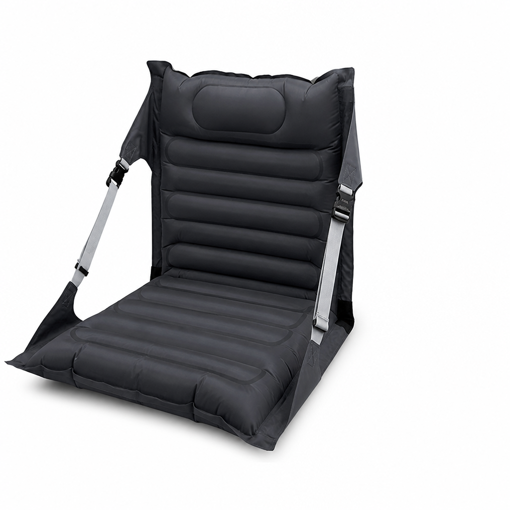 Adjustable Backrest Inflatable Chair (Includes Carrying Bag)