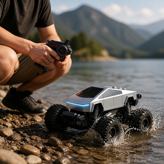 Amphibious Waterproof Off-Road All-Wheel Drive RC Car