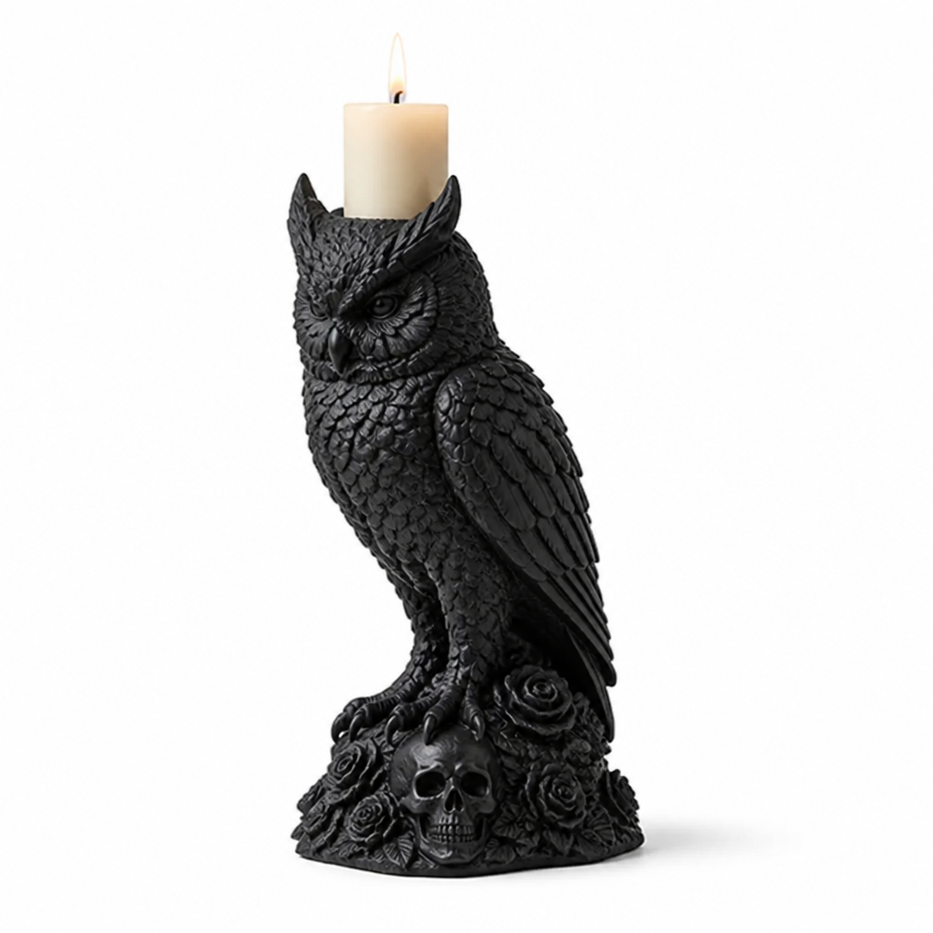 Candle Holder Gothic Animal Resin Fits 1.18 Inch Candles