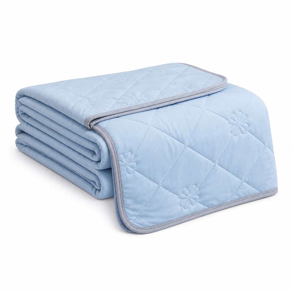 Cooling Blanket Breathable Natural Fabric Hypoallergenic & Machine Washable