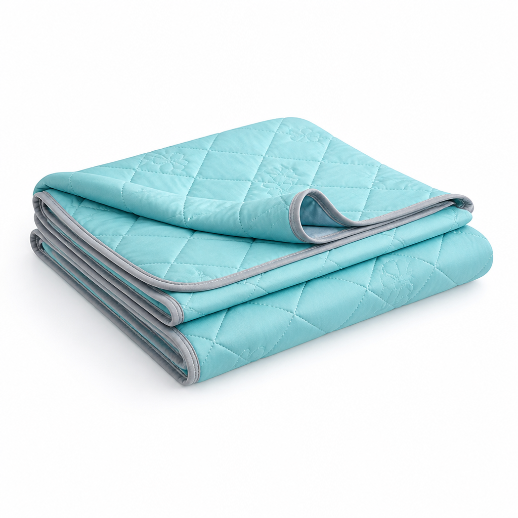 Cooling Blanket Breathable Natural Fabric Hypoallergenic & Machine Washable