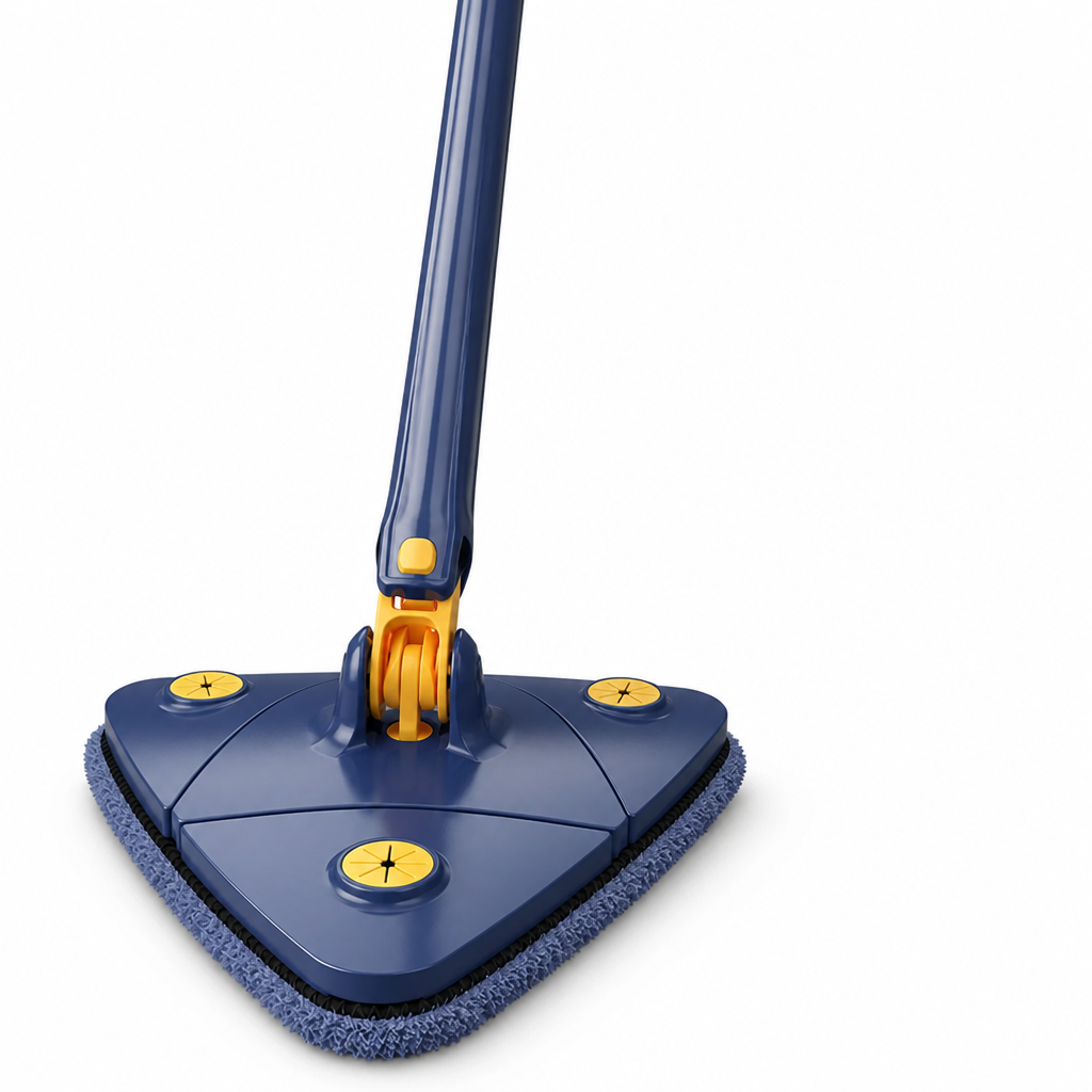 Floor Mop 360° Rotating Head Self-Wringing Telescopic Handle