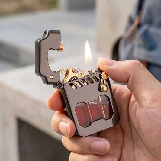 Lighter Windproof Metal Refillable