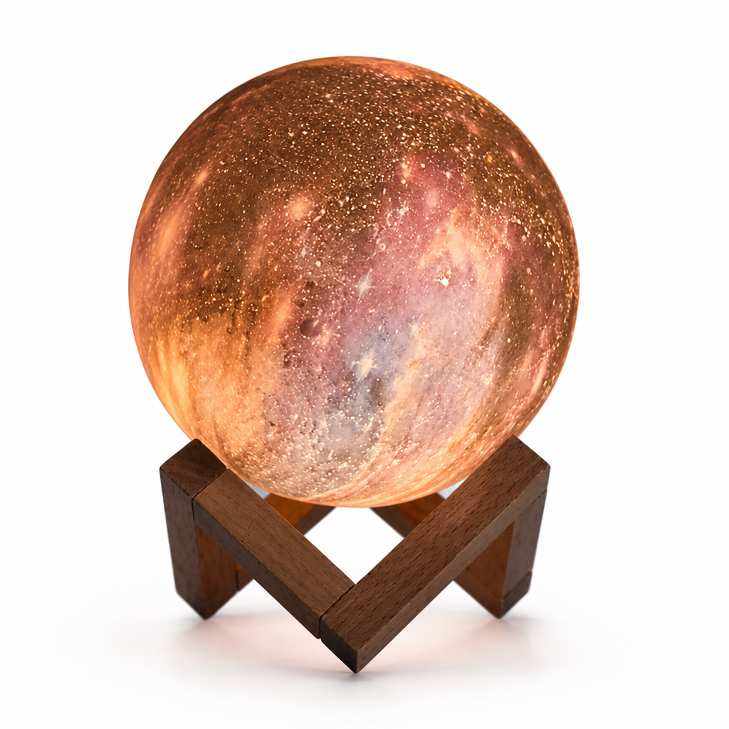 Moon Lamp 16-Color Rechargeable Touch & Remote
