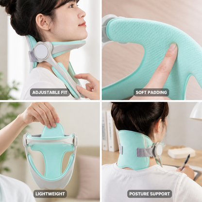 Neck Brace Adjustable Padded Posture Aid