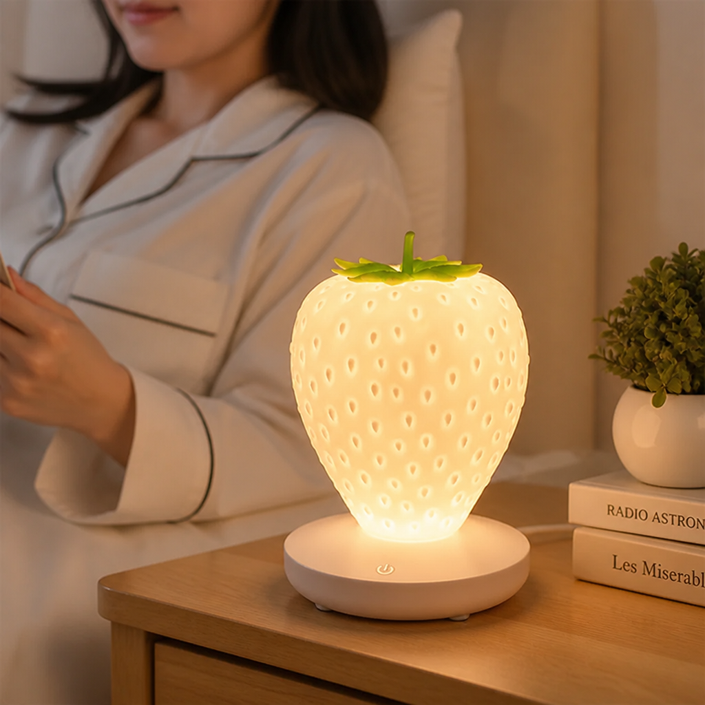 Night Light Silicone Touch Dimmable & USB Rechargeable