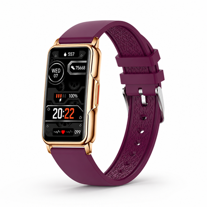 Smartwatch Fitness Tracker & Health Monitoring 7-Day Battery