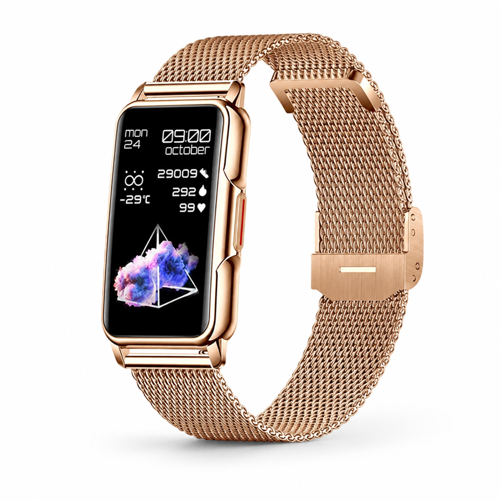 Smartwatch Fitness Tracker & Health Monitoring 7-Day Battery