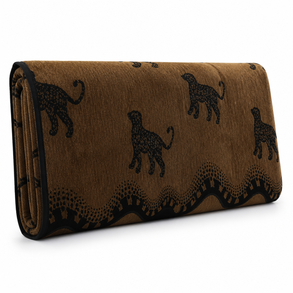 Sofa Cover Non-Slip Chenille Microfiber Lion Print
