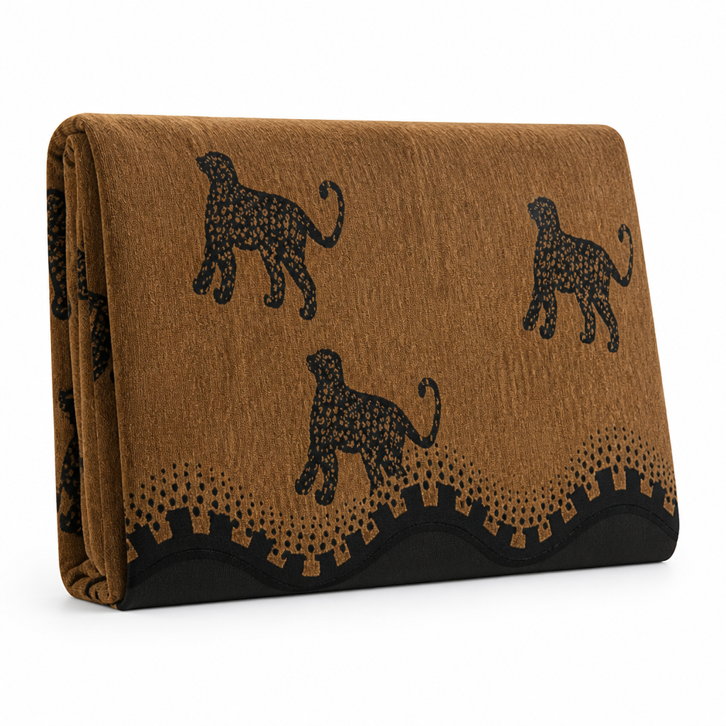 Sofa Cover Non-Slip Chenille Microfiber Lion Print
