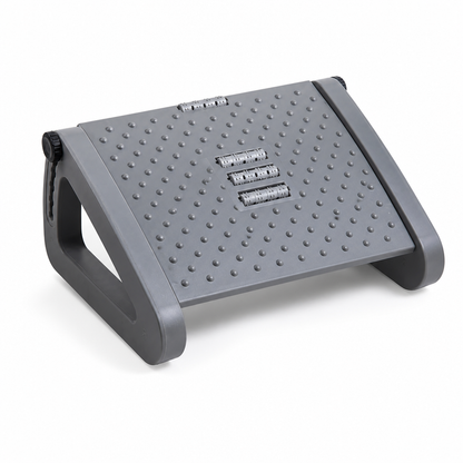 Under Desk Foot Rest Adjustable 6-Position Dual Texture