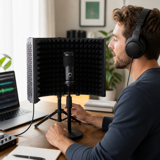 Vocal Booth Soundproof Foldable Acoustic Panels