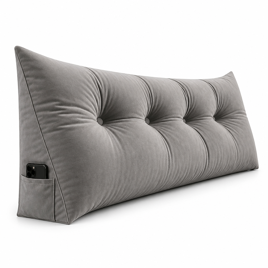 Wedge Pillow Ergonomic Firm Support & Machine-Wash Cover