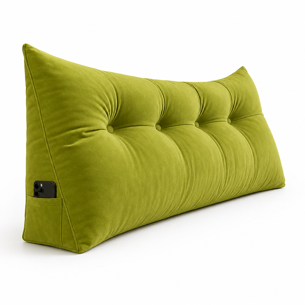 Wedge Pillow Ergonomic Firm Support & Machine-Wash Cover