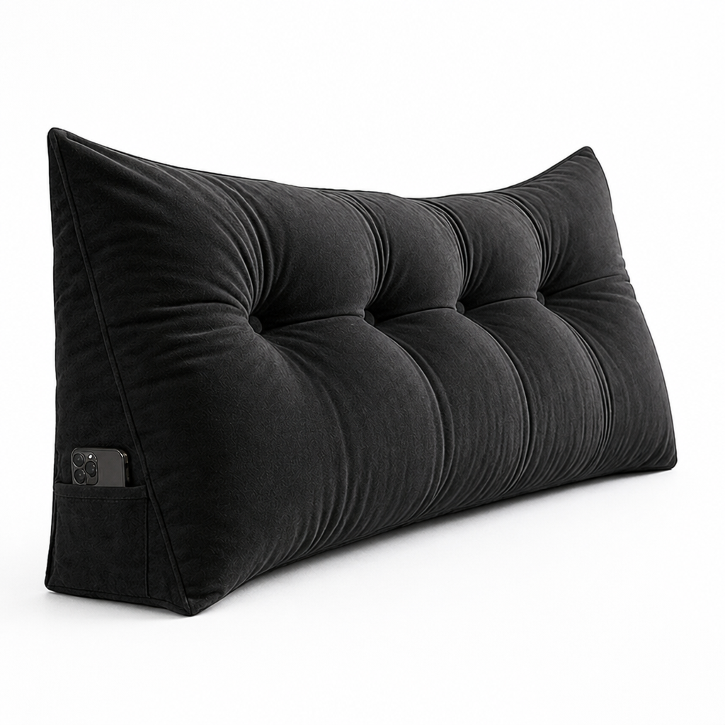 Wedge Pillow Ergonomic Firm Support & Machine-Wash Cover