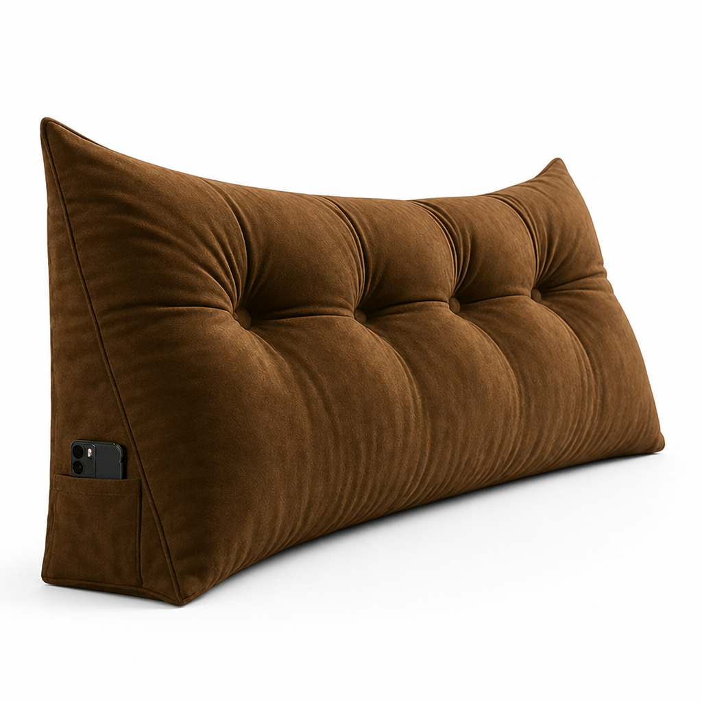 Wedge Pillow Ergonomic Firm Support & Machine-Wash Cover