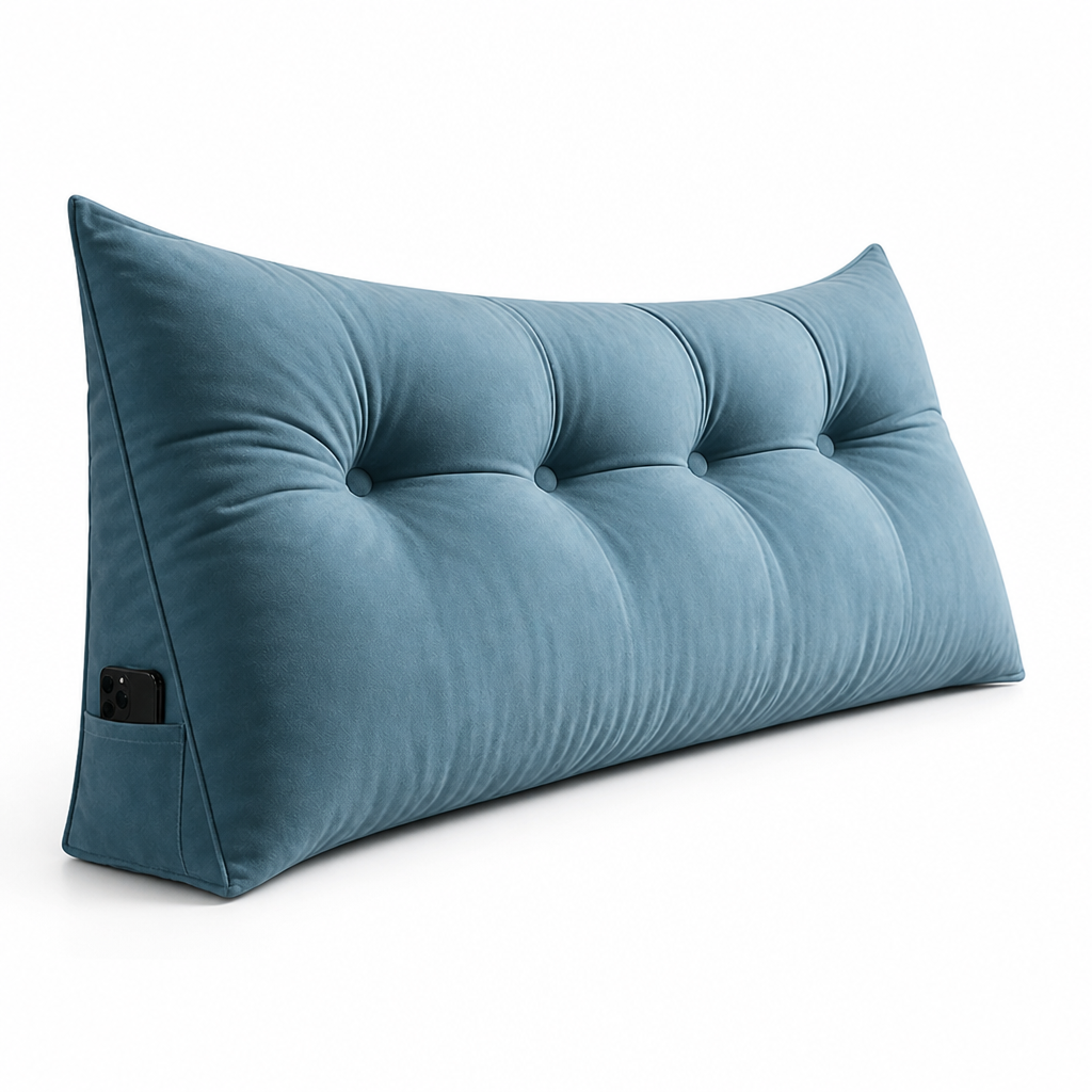 Wedge Pillow Ergonomic Firm Support & Machine-Wash Cover