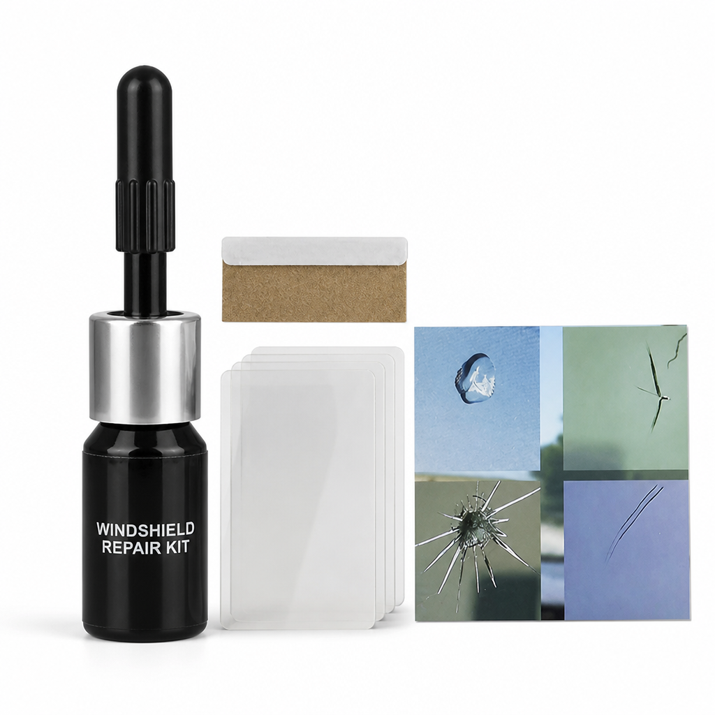 Windshield Repair Kit DIY Clear Resin Portable