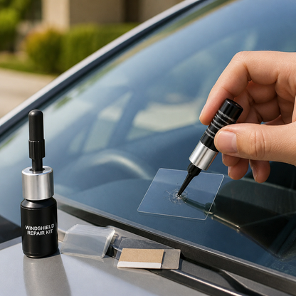 Windshield Repair Kit DIY Clear Resin Portable