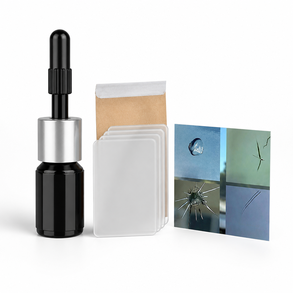 Windshield Repair Kit DIY Clear Resin Portable