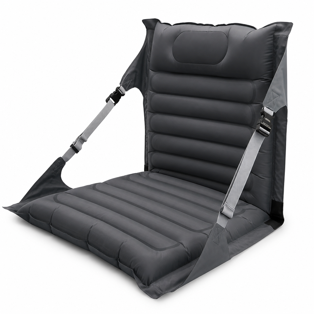 Adjustable Backrest Inflatable Chair (Includes Carrying Bag)
