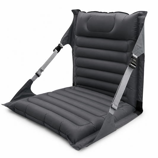 Adjustable Backrest Inflatable Chair (Includes Carrying Bag)