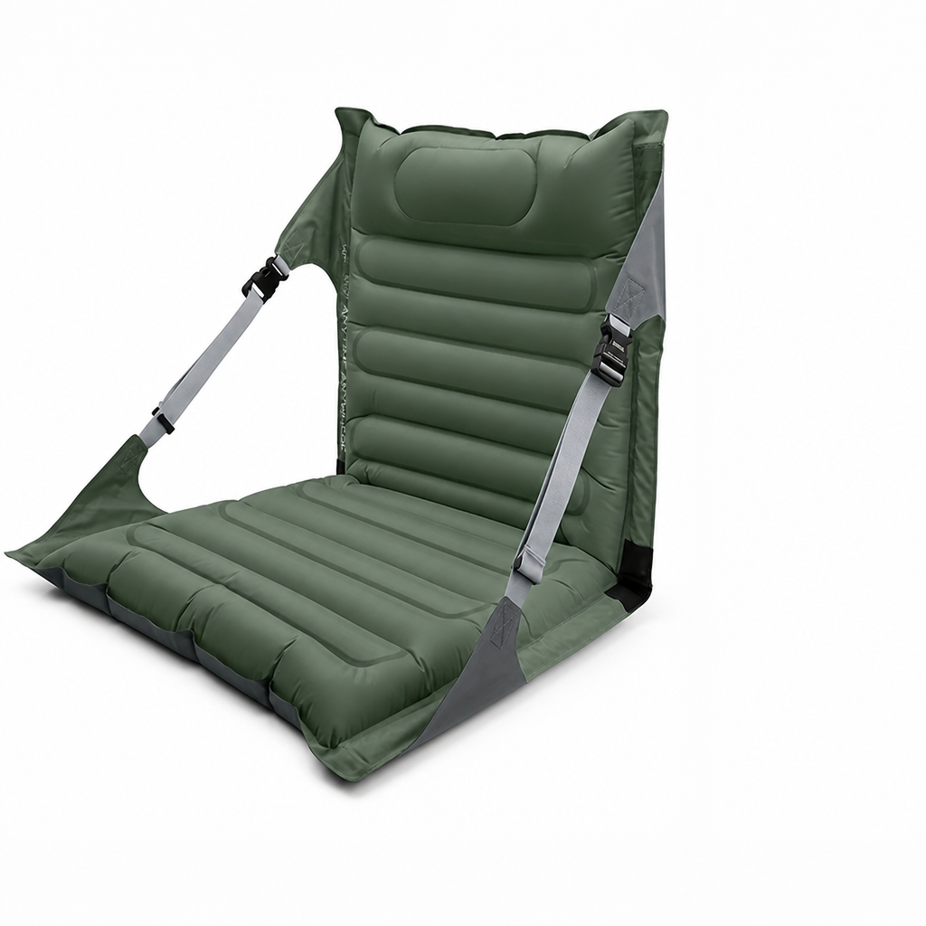 Adjustable Backrest Inflatable Chair (Includes Carrying Bag)
