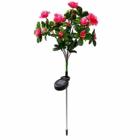 Automatic Dusk-to-Dawn Flower-Shaped Solar Garden Light