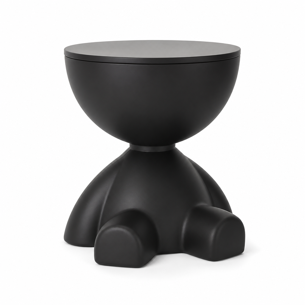 Bear-Shaped Nightstand for Living Room and Bedroom