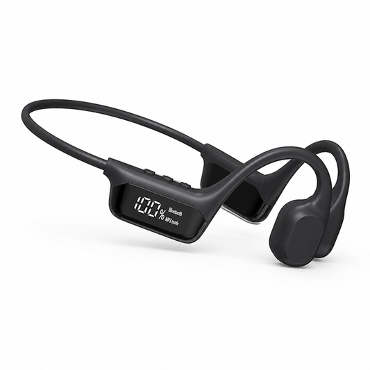 Built-In Music Player Open-Ear Bone Conduction Headphones (Waterproof to 30 m)