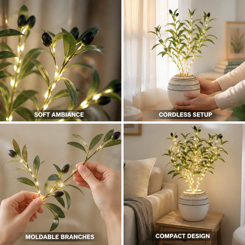 Decorative Branch Cordless LED Moldable