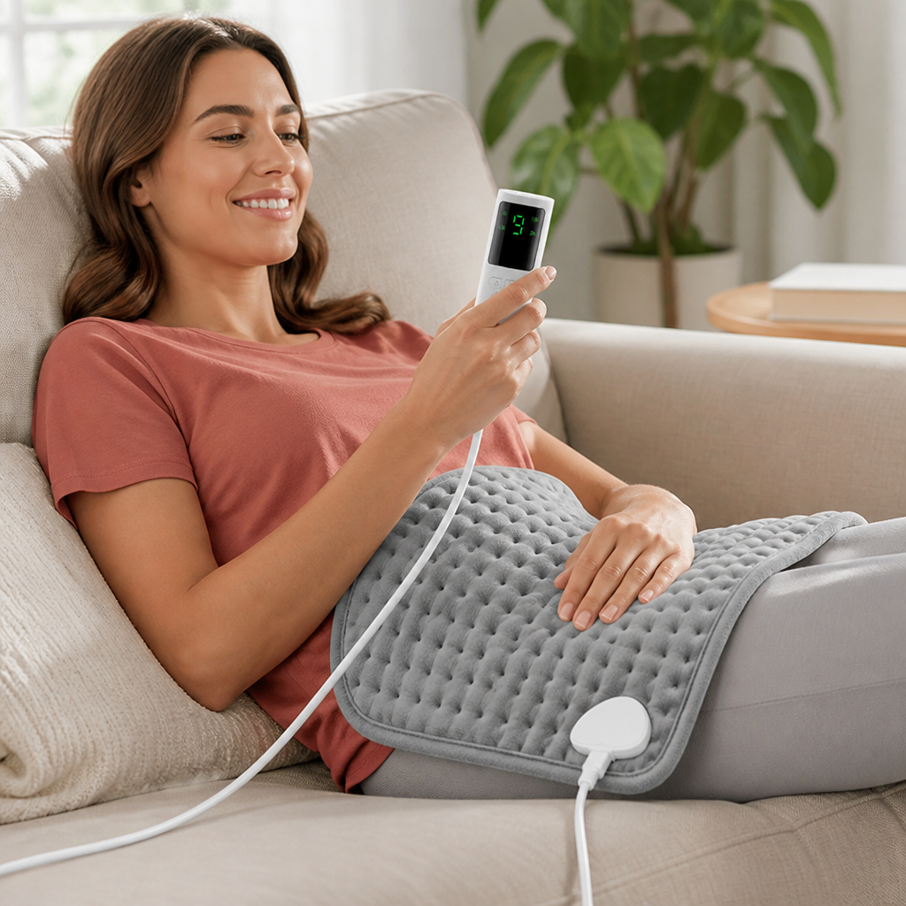 Electric Heating Pad 9 Heat Levels & Timer