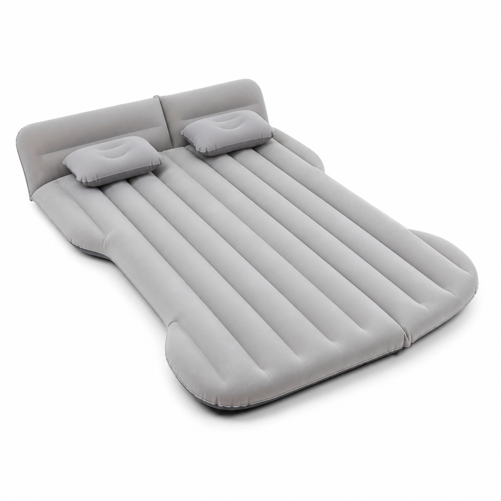 Extended Air Bench Inflatable Car Mattress (2 Integrated Air Cushions)