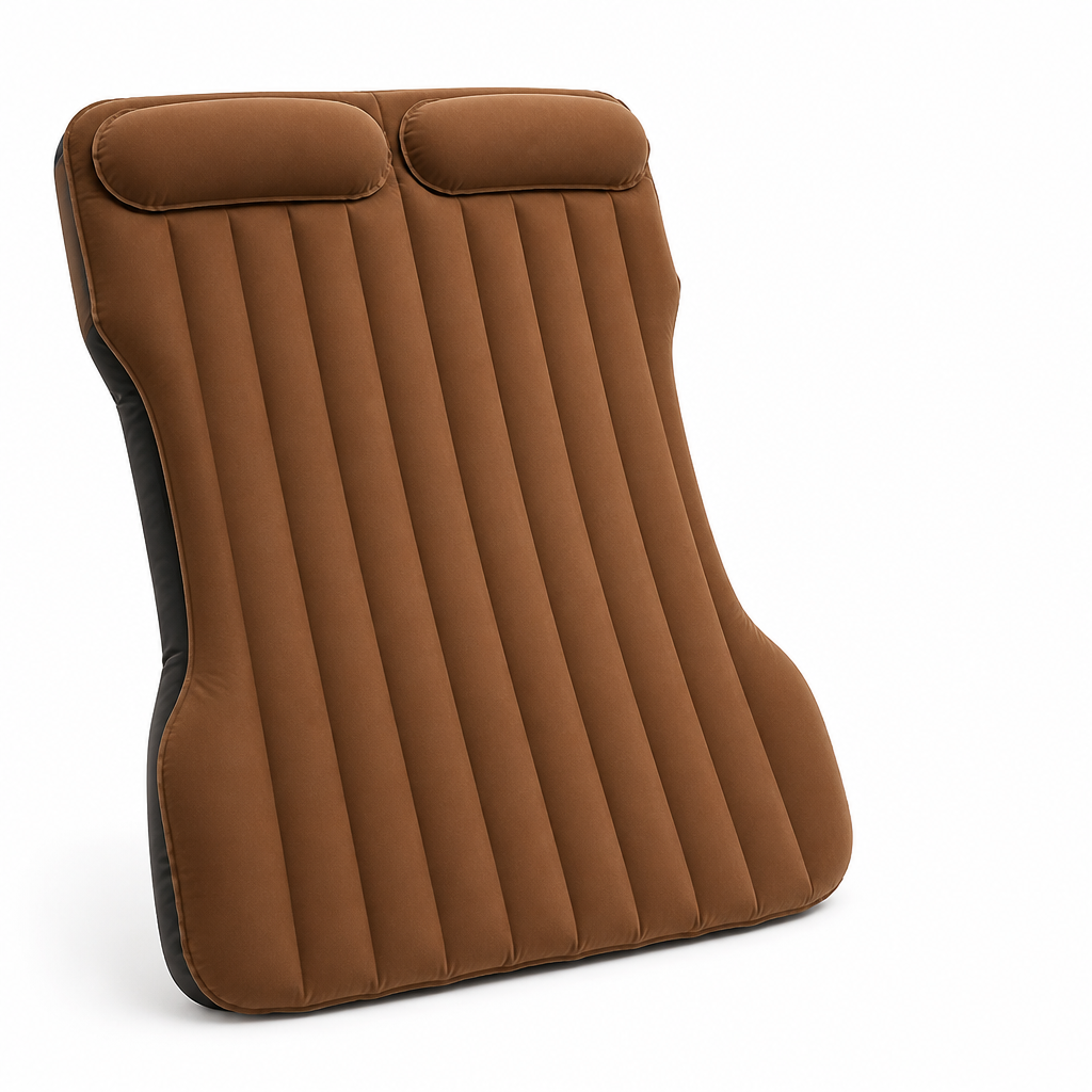 Extended Air Bench Inflatable Car Mattress (2 Integrated Air Cushions)