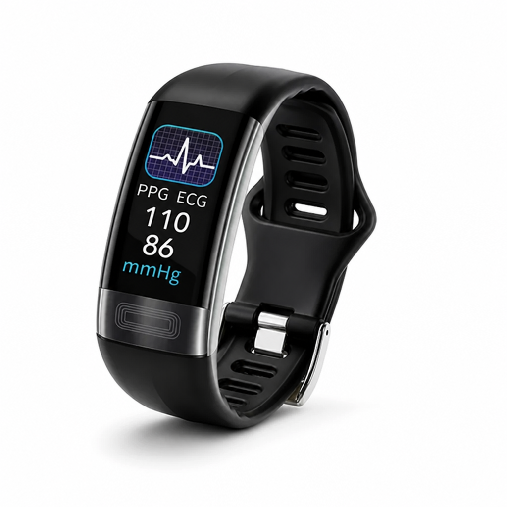 Fitness Smartwatch Heart Rate & Sleep Tracker Long Battery