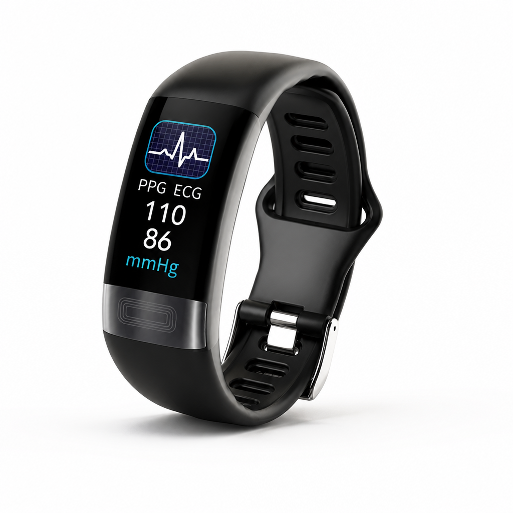 Fitness Smartwatch Heart Rate & Sleep Tracker Long Battery