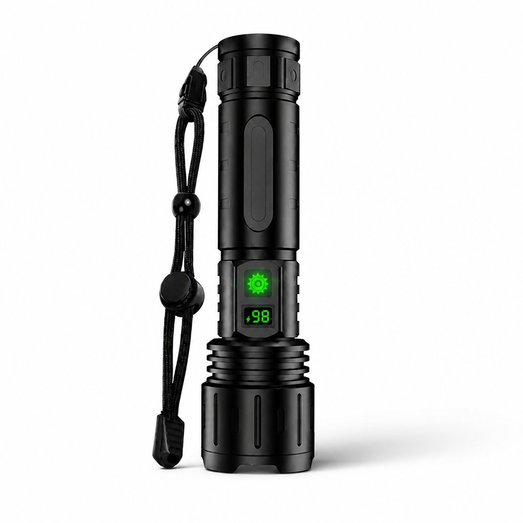 Flashlight Rechargeable USB-C Power Bank IPX6 Waterproof