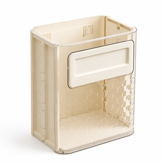 Hanging Trash Can Foldable Space-Saving Tool-Free Installation