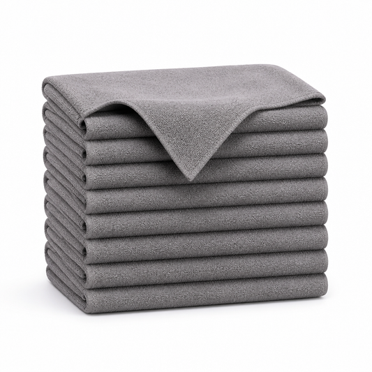 Microfiber Cleaning Cloths High Absorbency & Lint-Free 10 Pack