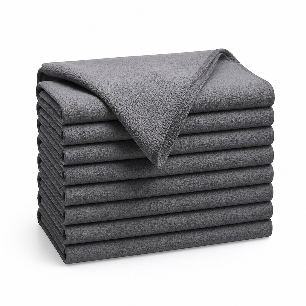 Microfiber Cleaning Cloths High Absorbency & Lint-Free 10 Pack
