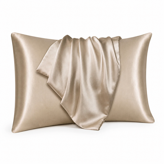 Pillowcase Silk Hair-Friendly Multiple Colors & Sizes