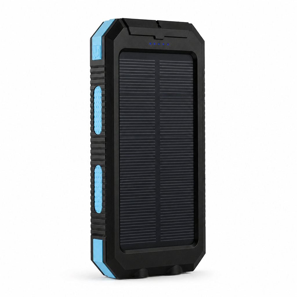 Power Bank 20000mAh Dual USB & Solar Charging