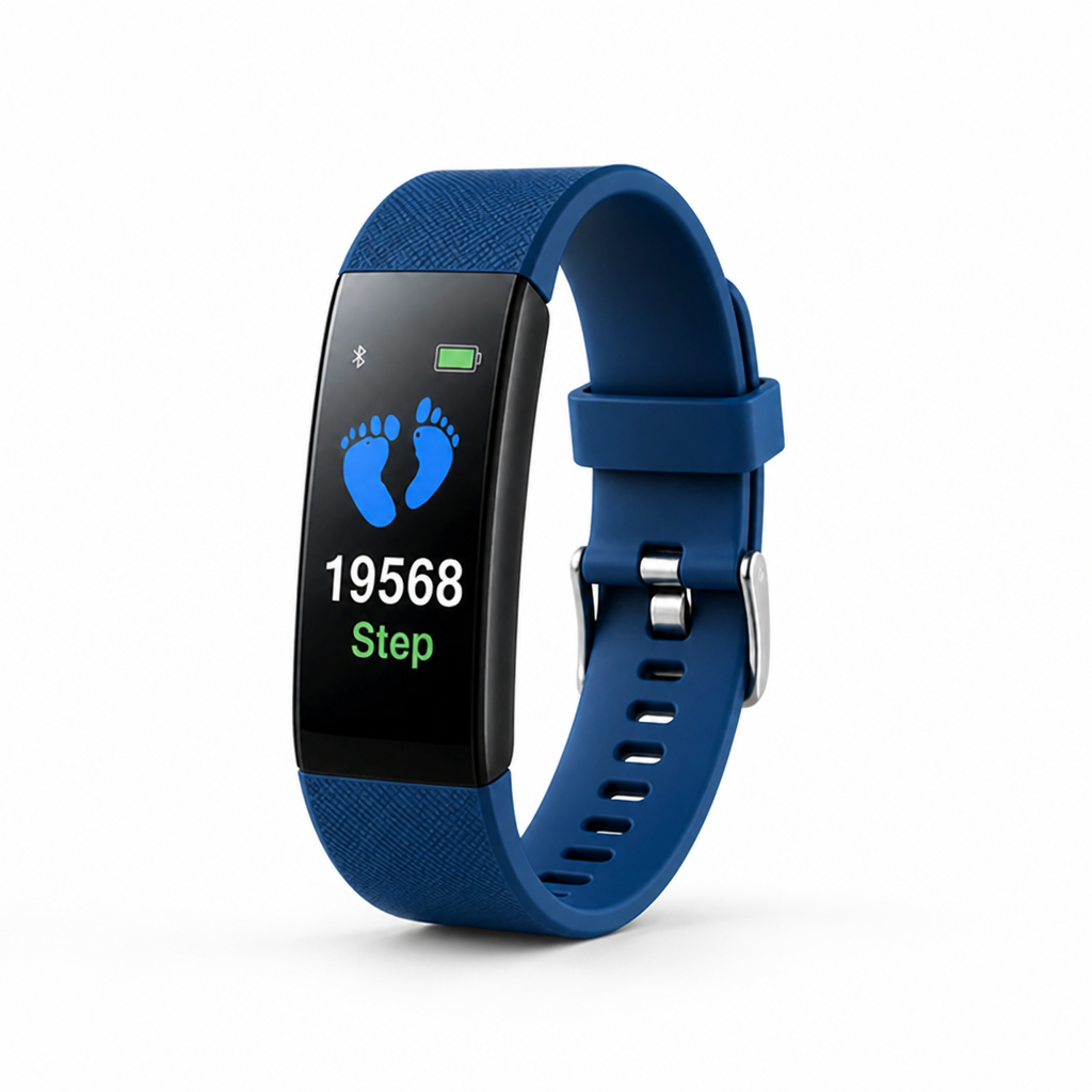Senior Smartwatch Easy-Read Display Heart Rate & Blood Pressure