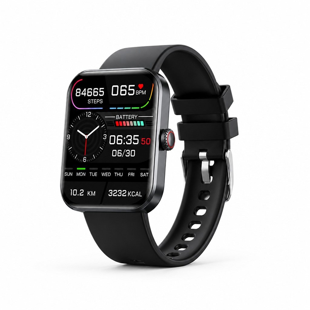 Smartwatch Color Touchscreen Health Tracking 5-Day Battery