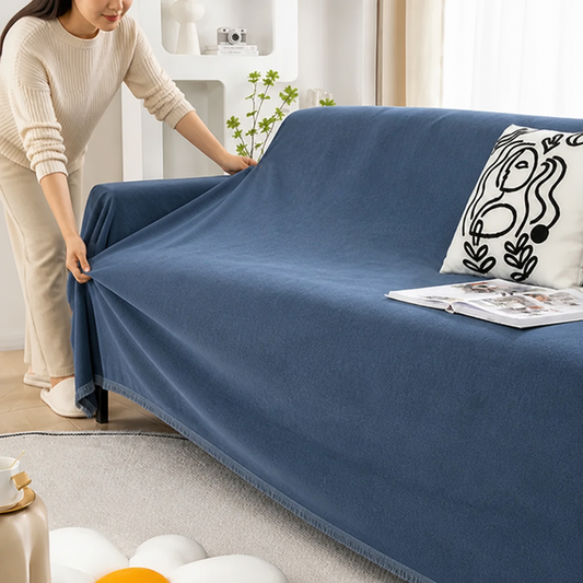 Sofa Cover Polyester-Spandex Stretch Machine Washable