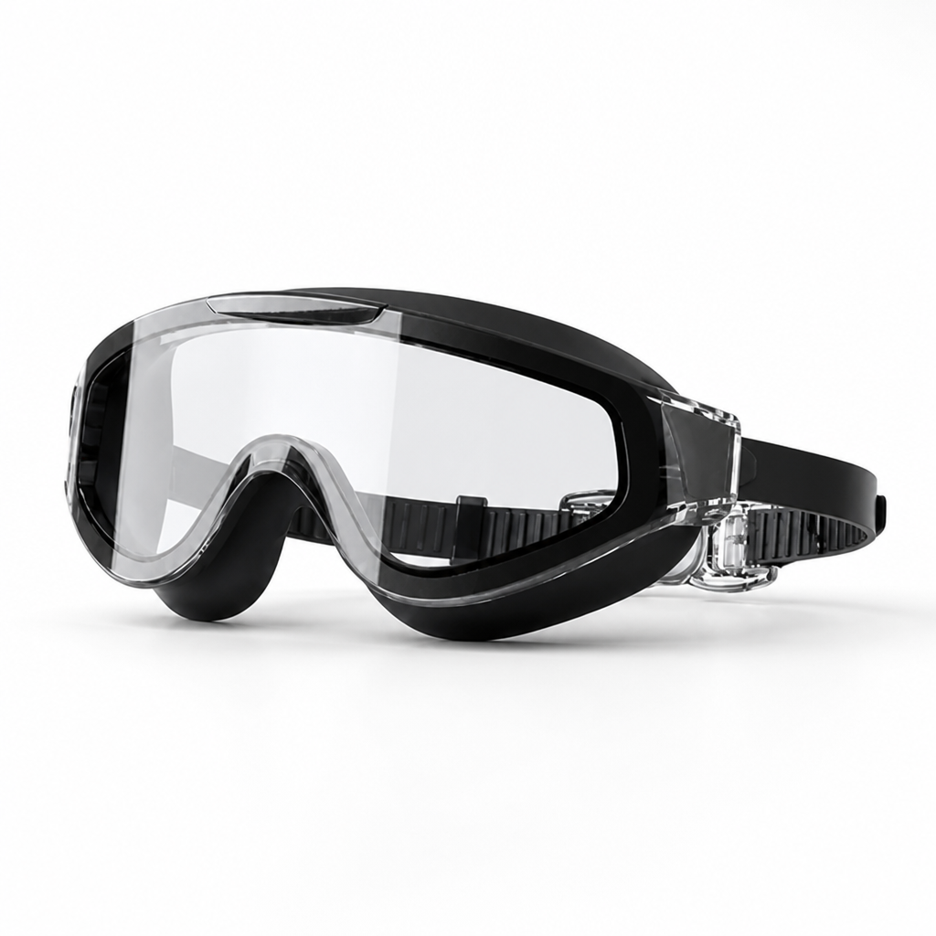 Swim Goggles HD Lenses Anti-Fog Silicone Strap