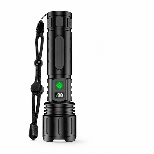 USB Rechargeable Flashlight With Multiple Brightness Modes (1000 Lumens)