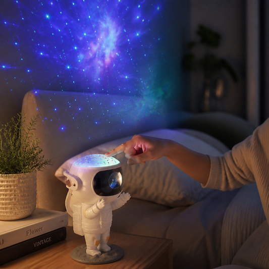 Usb Rechargeable Night Light Star Projector (360° Rotating Galaxy Projection)