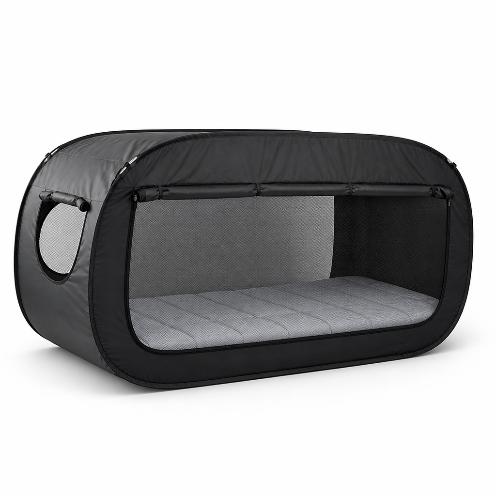 Water-Resistant Foldable Tent Bed with Mosquito Net