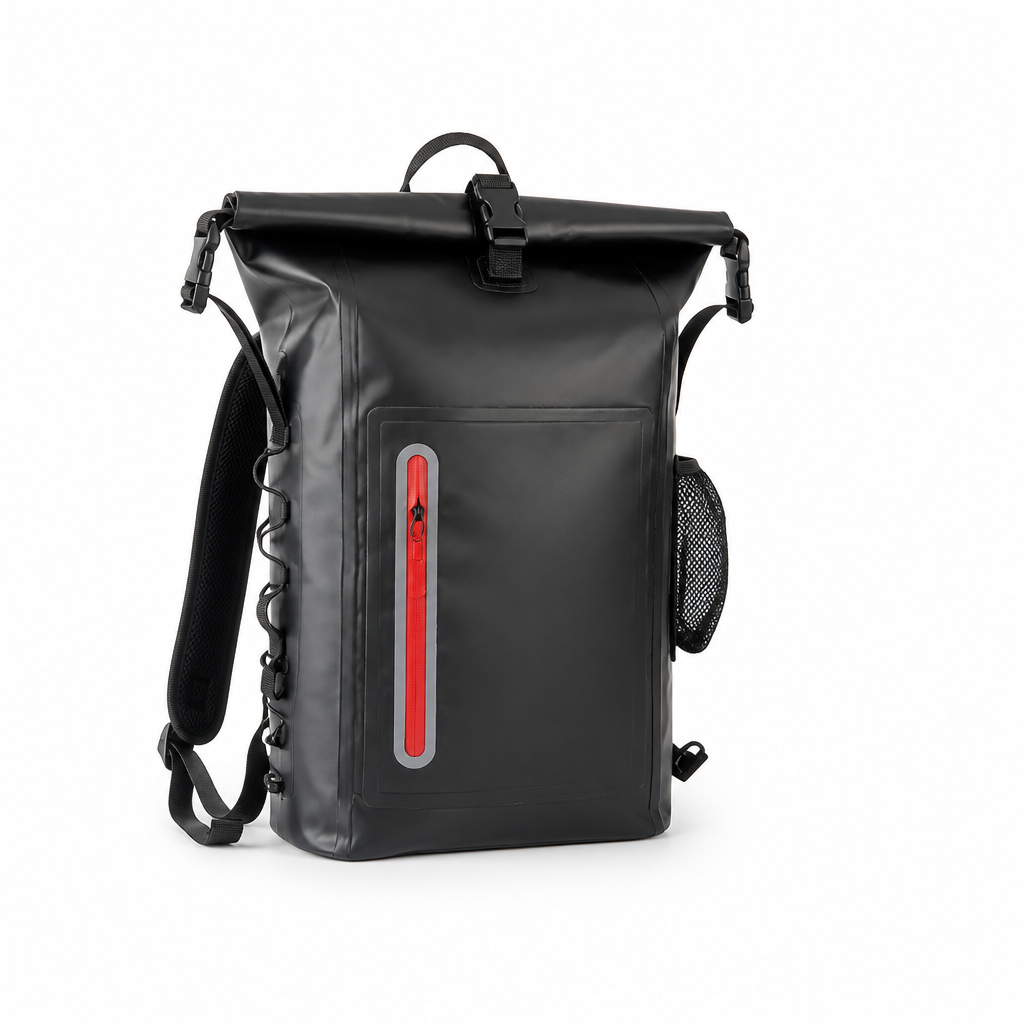 Waterproof Rolltop Backpack With Buckle Closure (25L)